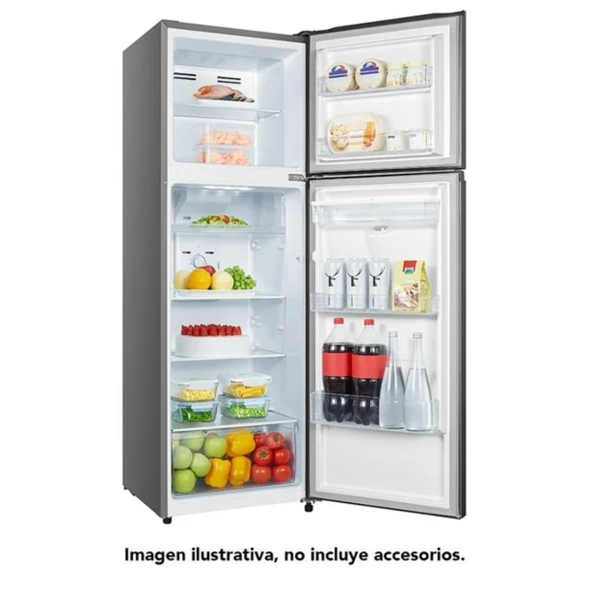 Refrigerador Hisense RT90N6WKX 9 Pies C/Dispensador Silver ALBY ENTREGA SÓLO VÁLIDA EN LA CIUDAD DE MÉXICO Y ZONA METROPOLITANA