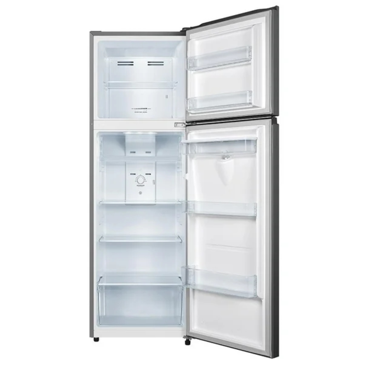Refrigerador Hisense RT90N6WKX 9 Pies C/Dispensador Silver ALBY ENTREGA SÓLO VÁLIDA EN LA CIUDAD DE MÉXICO Y ZONA METROPOLITANA