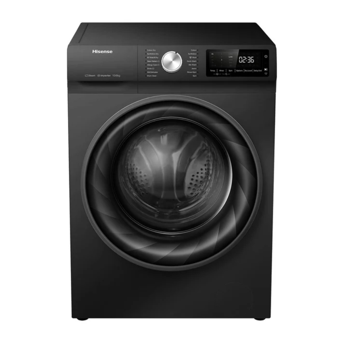 Lavasecadora Hisense WD5Q1542BB 15KG Carga Frontal Negro ENDY*