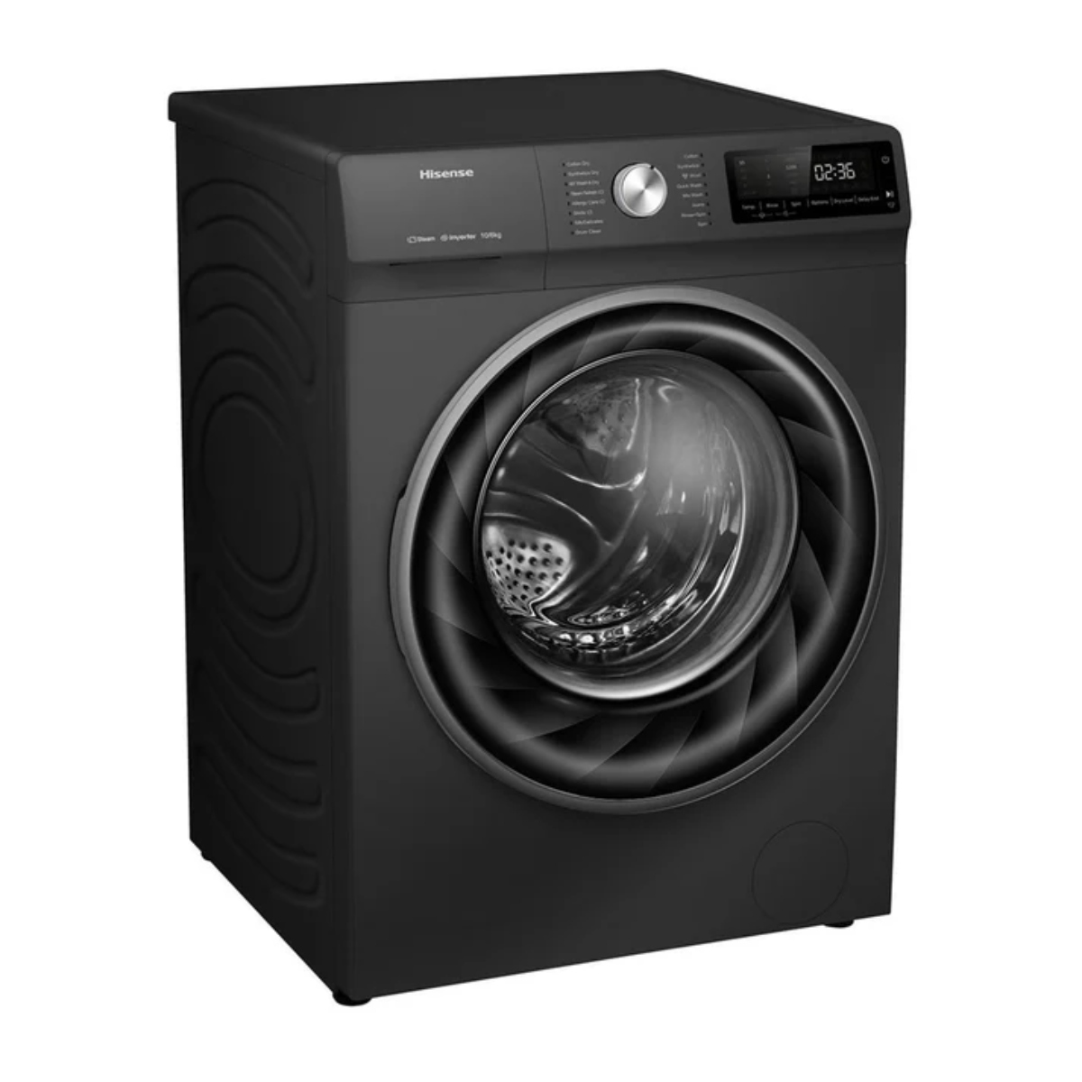 Lavasecadora Hisense WD5Q1542BB 15KG Carga Frontal Negro ENDY*