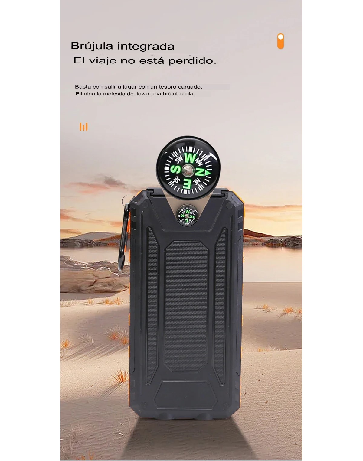 Batería banco energía panel solar verde recargable energía respaldo portátil aire libre 200000mAh