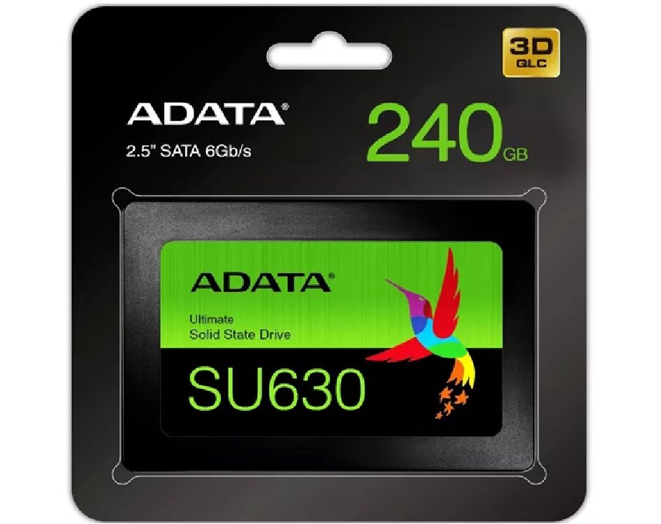 Unidad De Estado Solido 240 Gb Sata 3 ssd ADATA PC LAP DISCO DURO ULTRA RAPIDO RESPALDO NEGRO GAMER