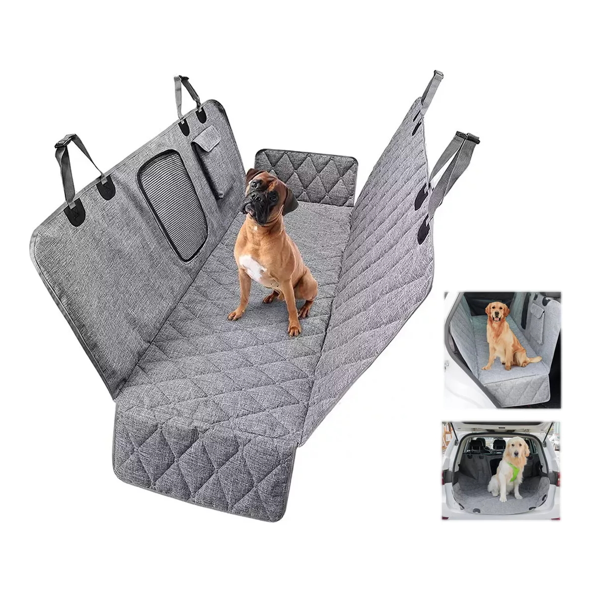 Funda Impermeable Cubre Asiento Para Mascotas Perro De Auto