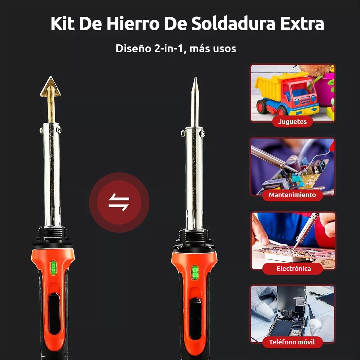 Kit Soldador Y Kit De Soldador Para Soldadora Portatil