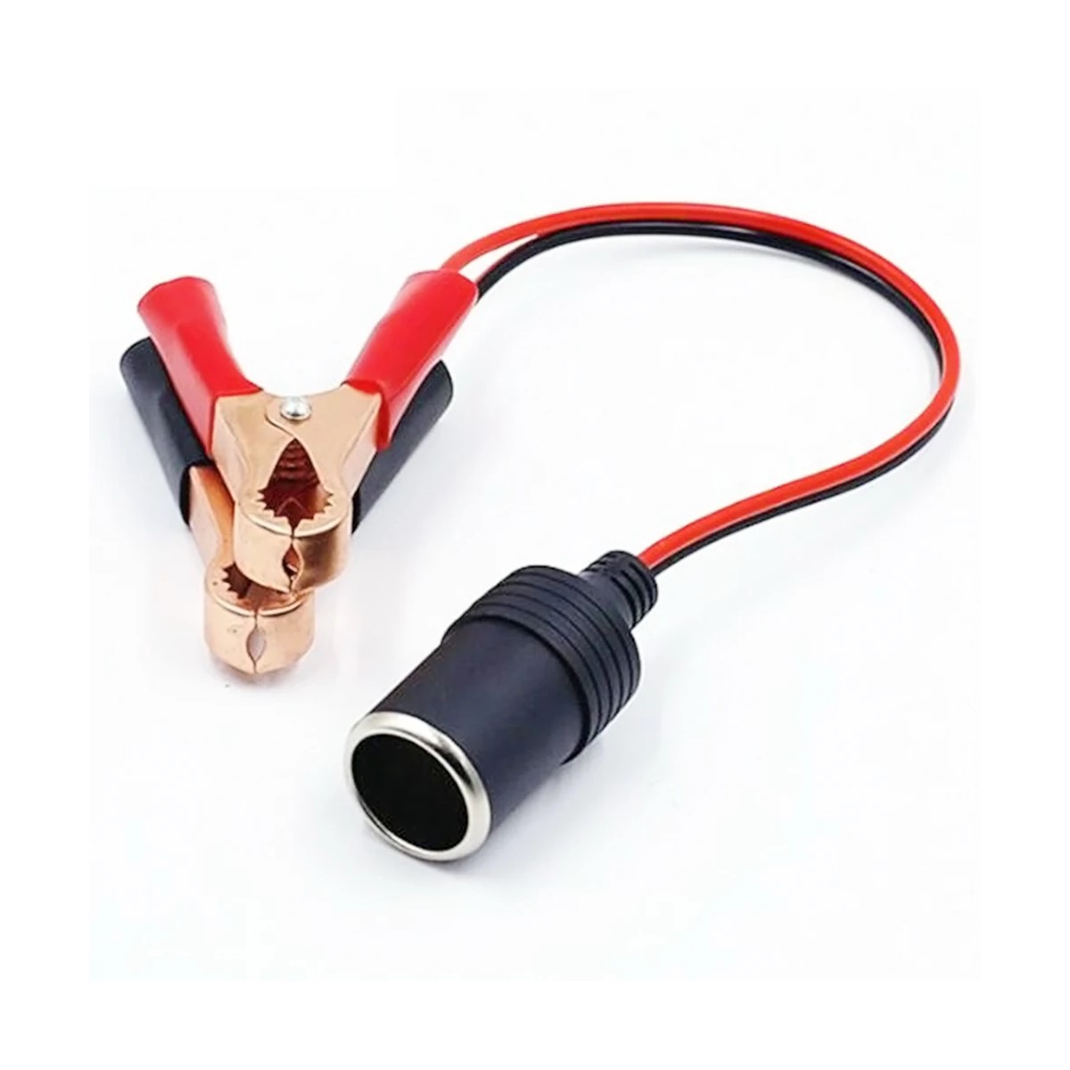 Adaptador convertido batería coche moto acumulador toma corriente 12v Camping deporte cable