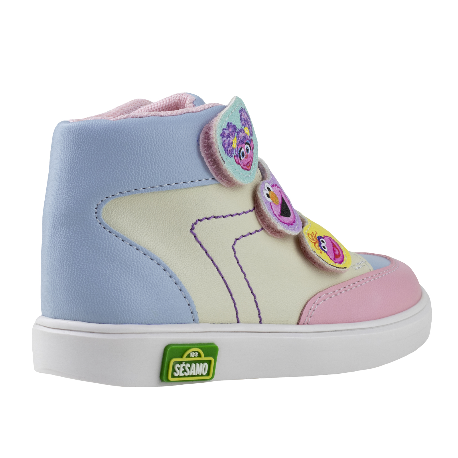 Tenis Para Niñas Estilo Bota Moda Plaza Sésamo Karsten 72031-a Rosa