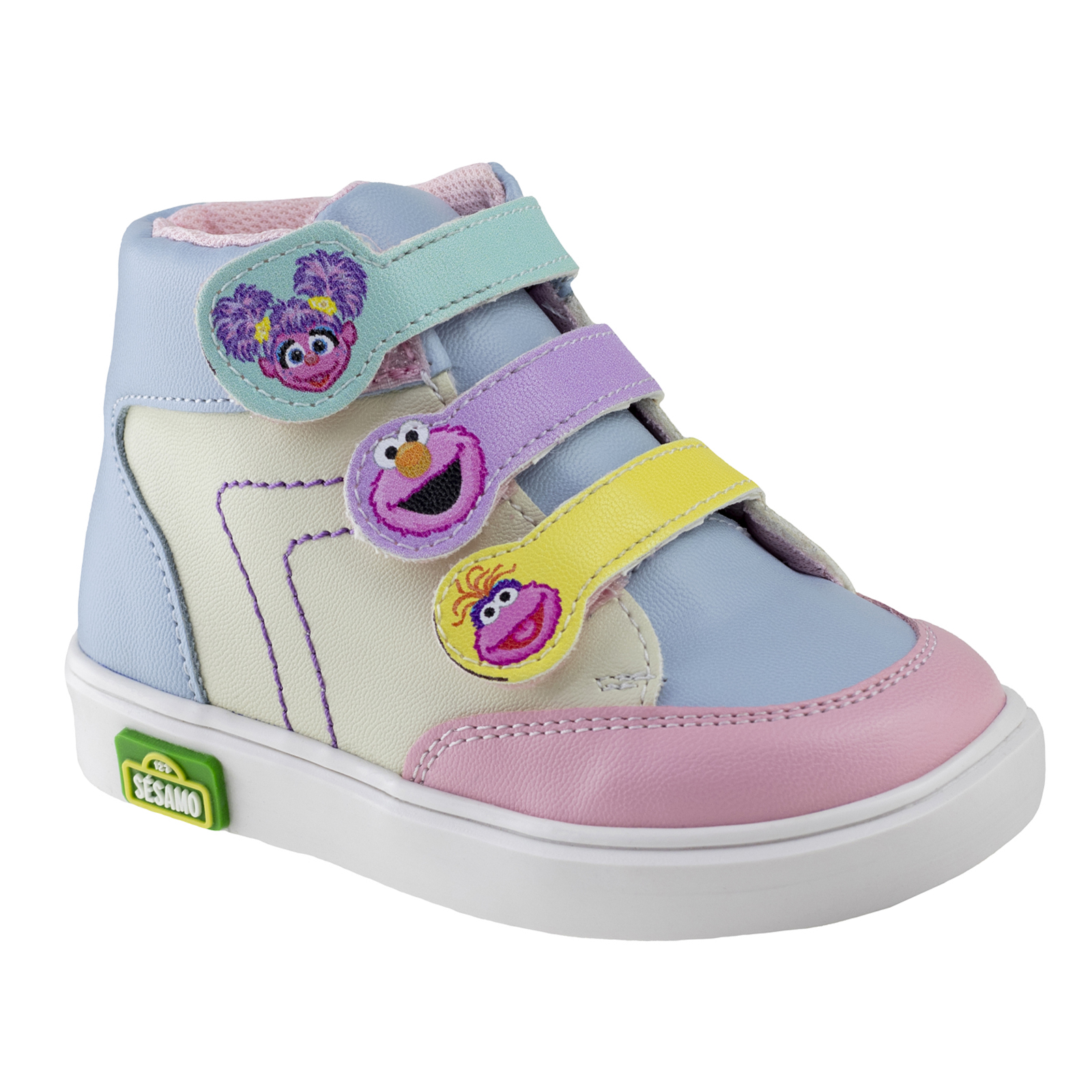 Tenis Para Niñas Estilo Bota Moda Plaza Sésamo Karsten 72031-a Rosa