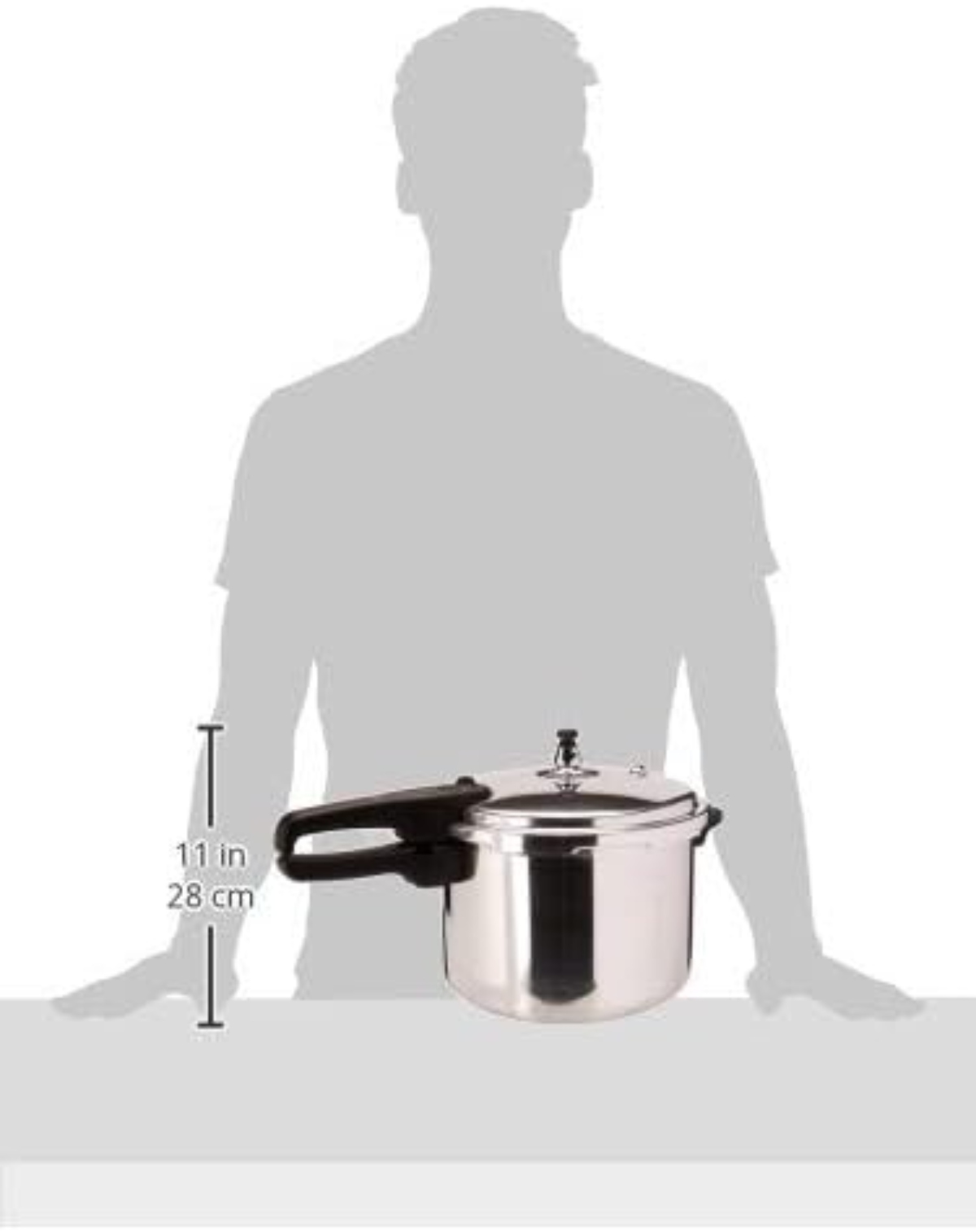 Olla de Presión T-fal 92180PC 8 Lts Aluminio ORTY3