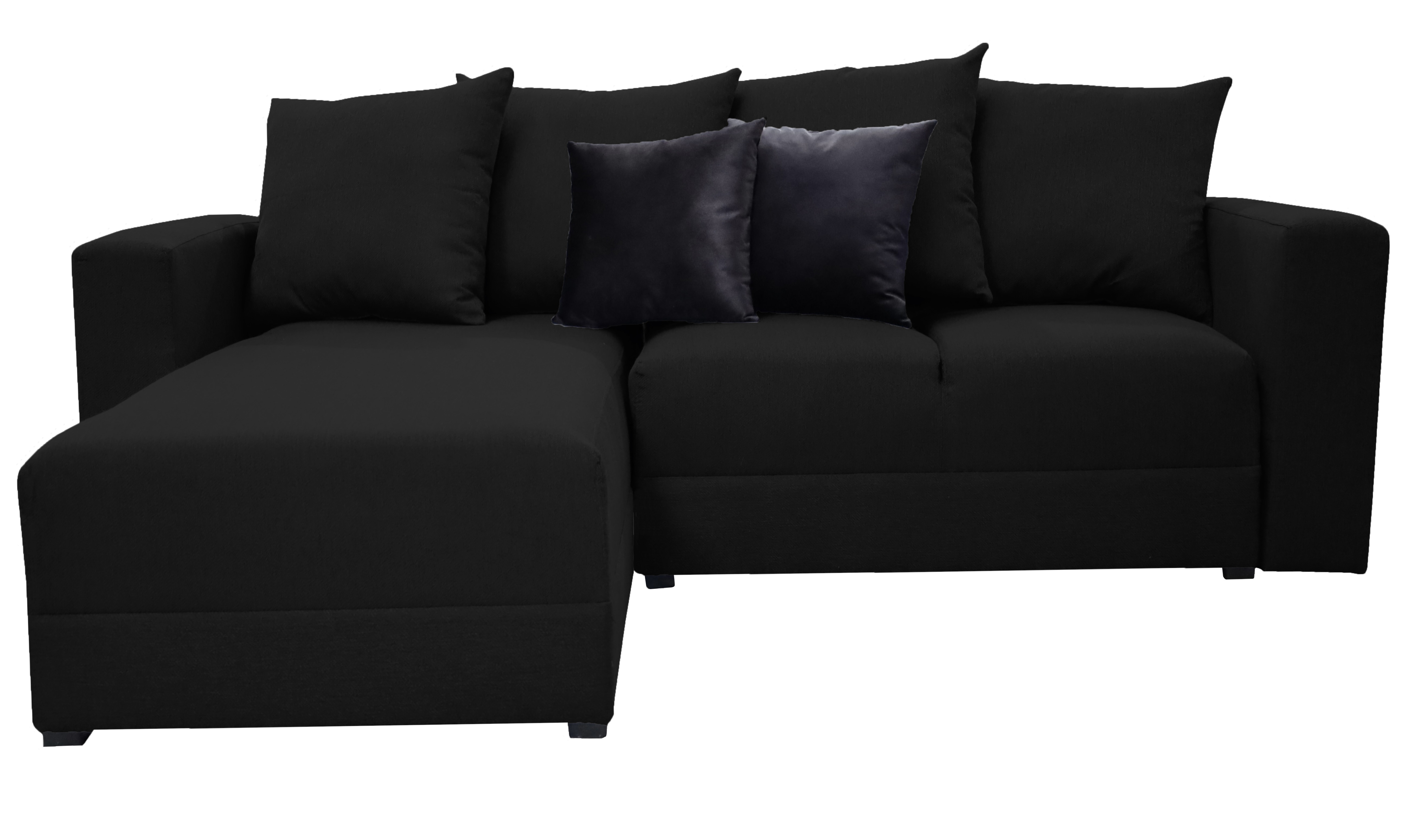 Sala Esquinera Lombar Lino Negro - 220x160 cm, El Bazar Store .