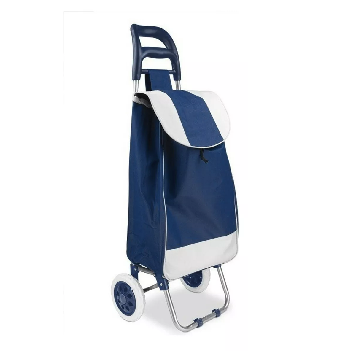 Carrito Para Mandado Compras Plegable Multiusos Resistente Marino