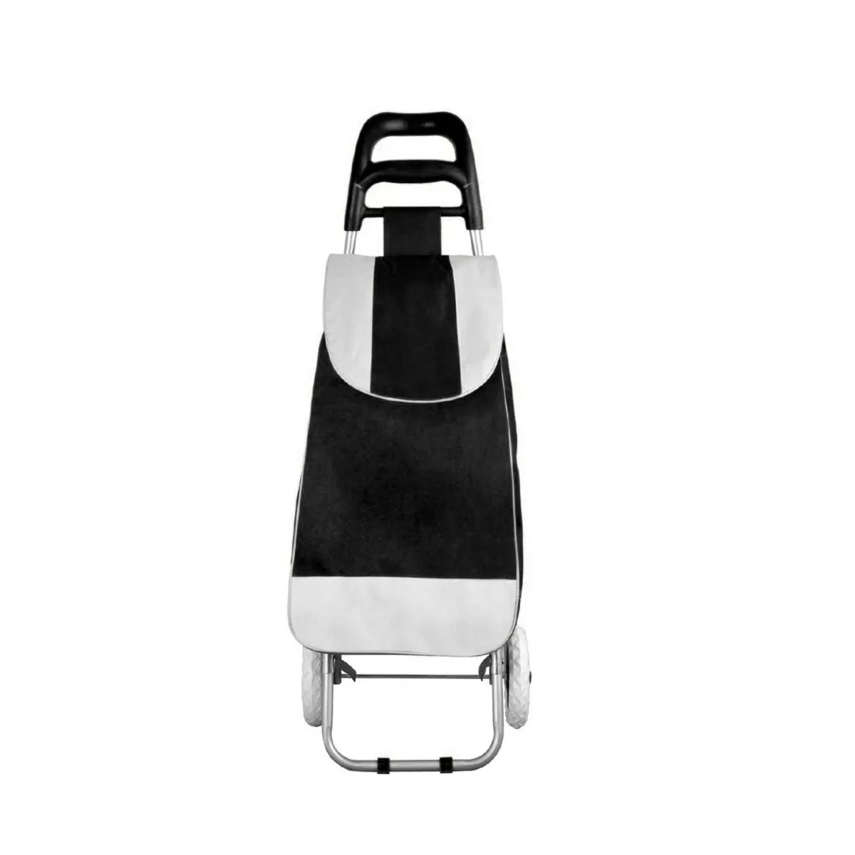 Carrito Para Mandado Compras Plegable Multiusos Resistente Negro
