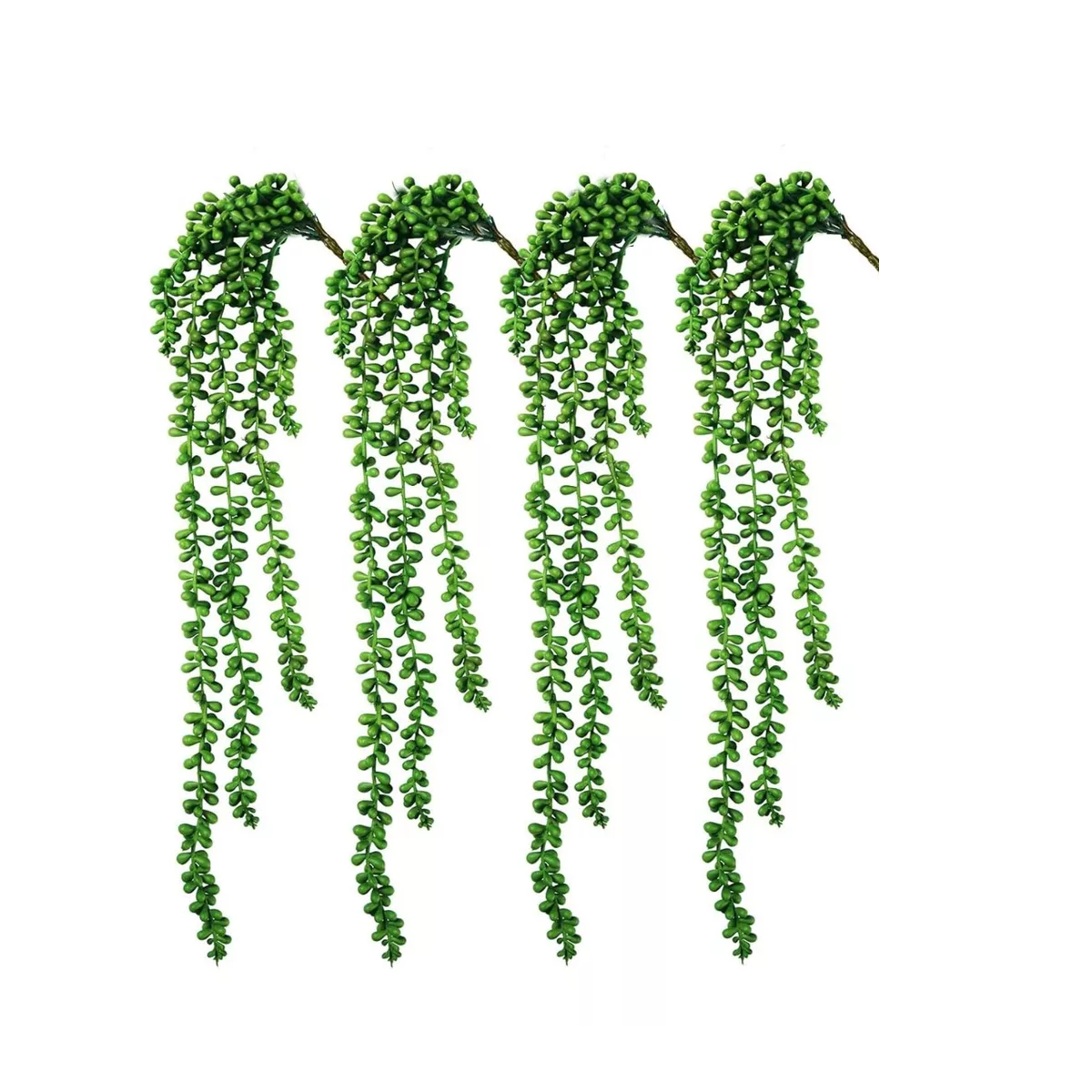 Plantas Artificiales De Perlas Suculentas Colgantes De 4 Pzs