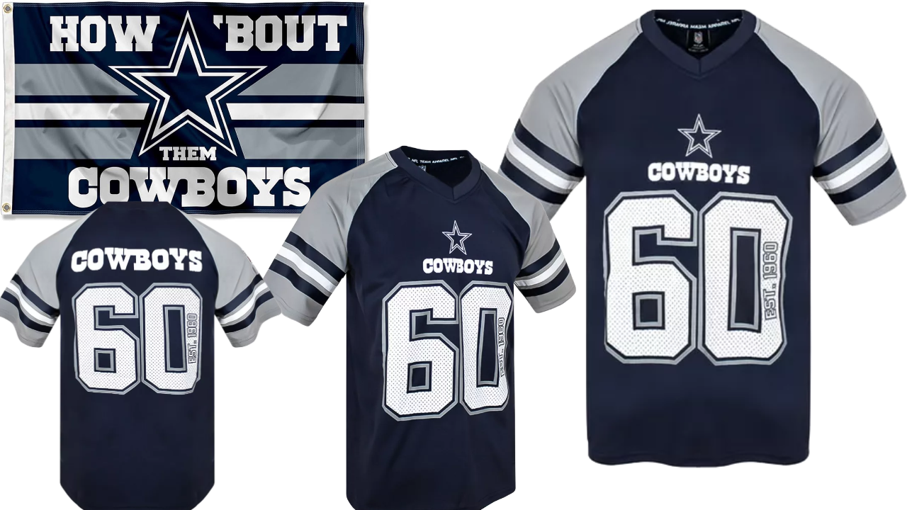 NFL Playera Deportiva tipo Jersey Dallas Cowboys.