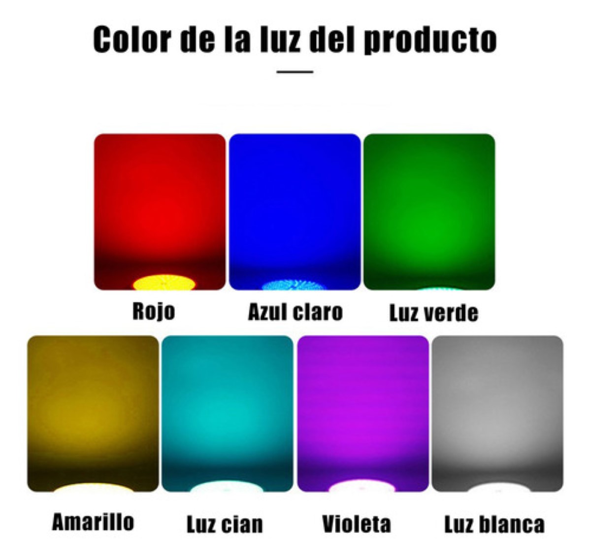 Lampara Para Alberca Control Remoto Rgb Multicolor 35w BLANCO