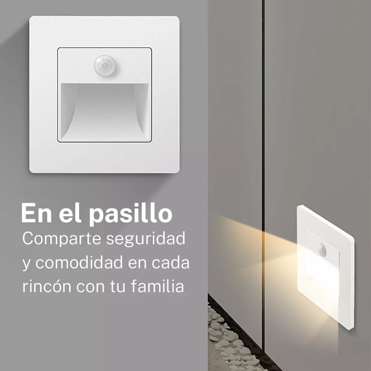 10 Piezas Lámpara Led Empotrable Foco Para Escalera De Par