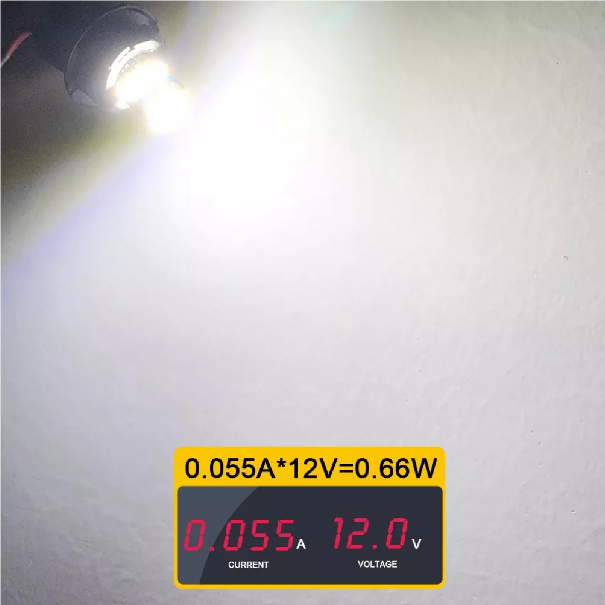 10 Focos Led Pellizco T10 W5w 194 168 2825 192 Blanco