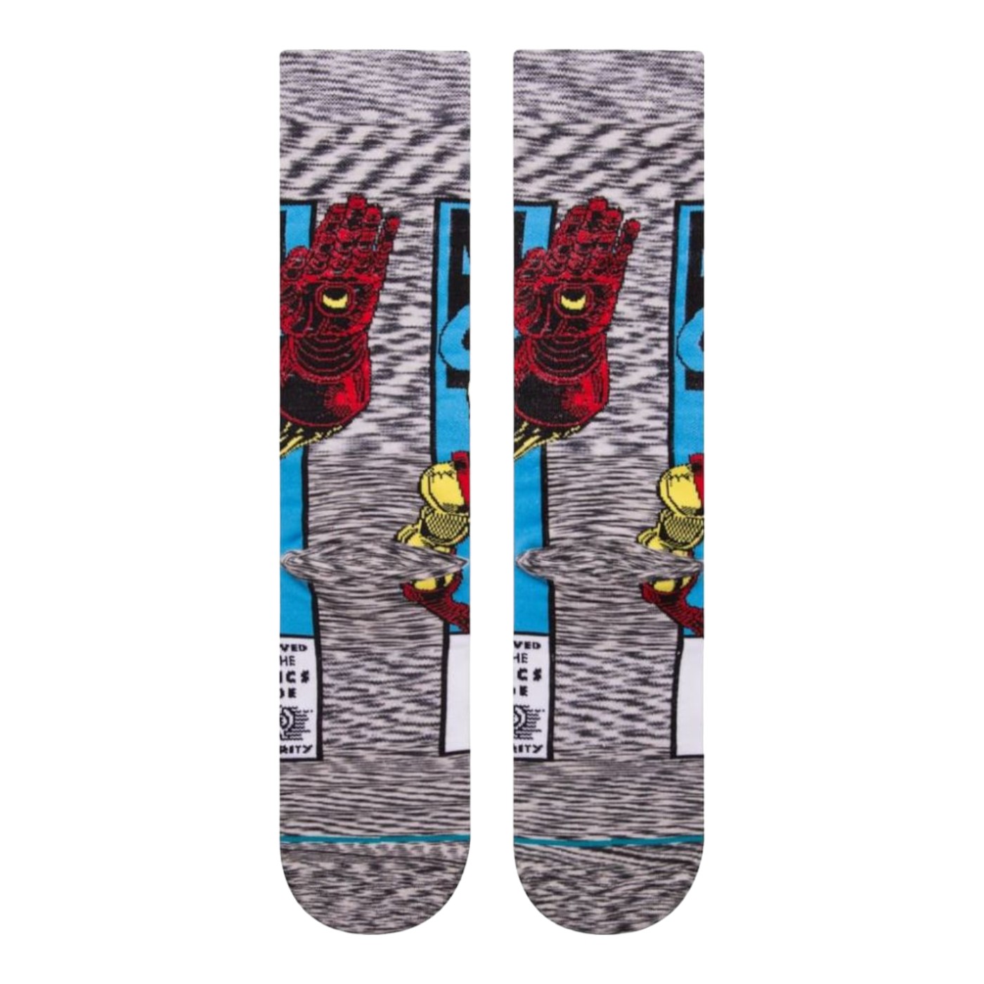 CALCETINES STANCE HOMBRE GRIS STANCE IRON MAN COMIC M546D18IROGRY