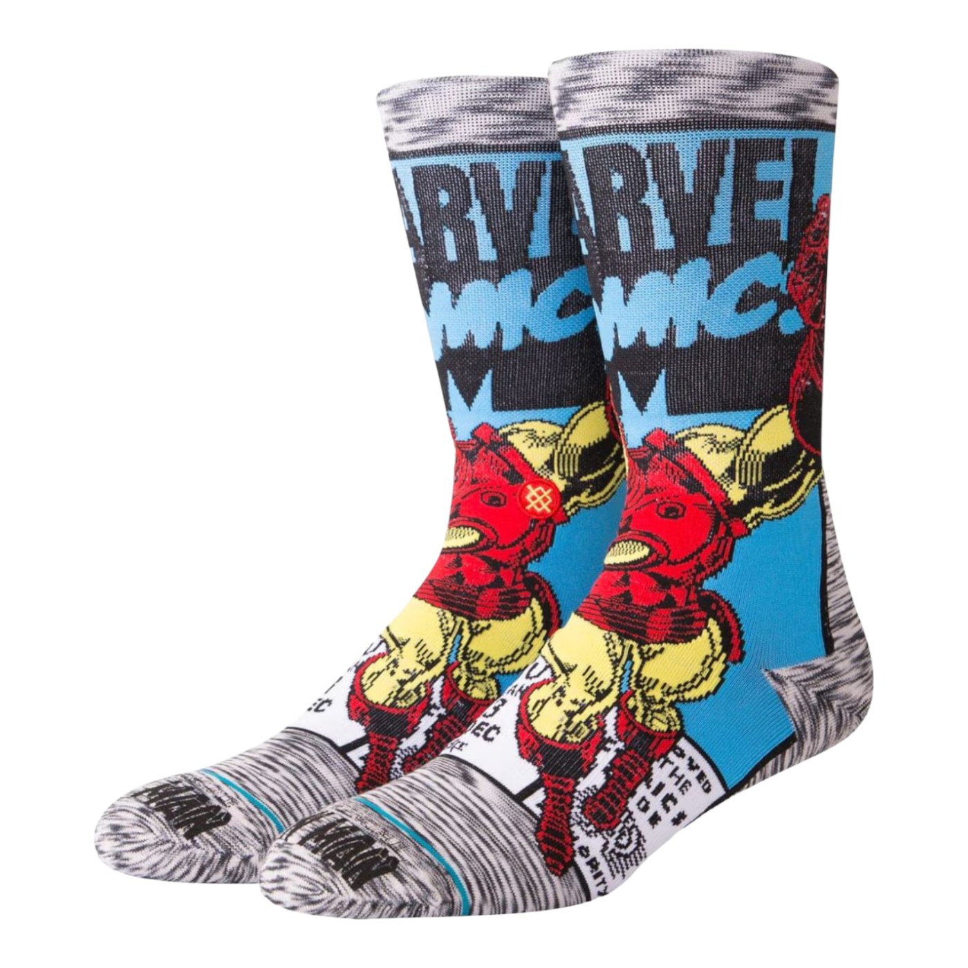 CALCETINES STANCE HOMBRE GRIS STANCE IRON MAN COMIC M546D18IROGRY
