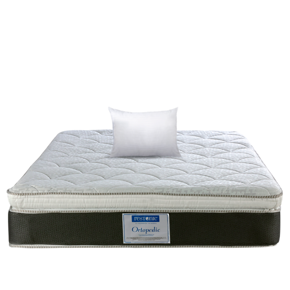 Colchón Restonic Ortopedic Individual + 1 Almohada 