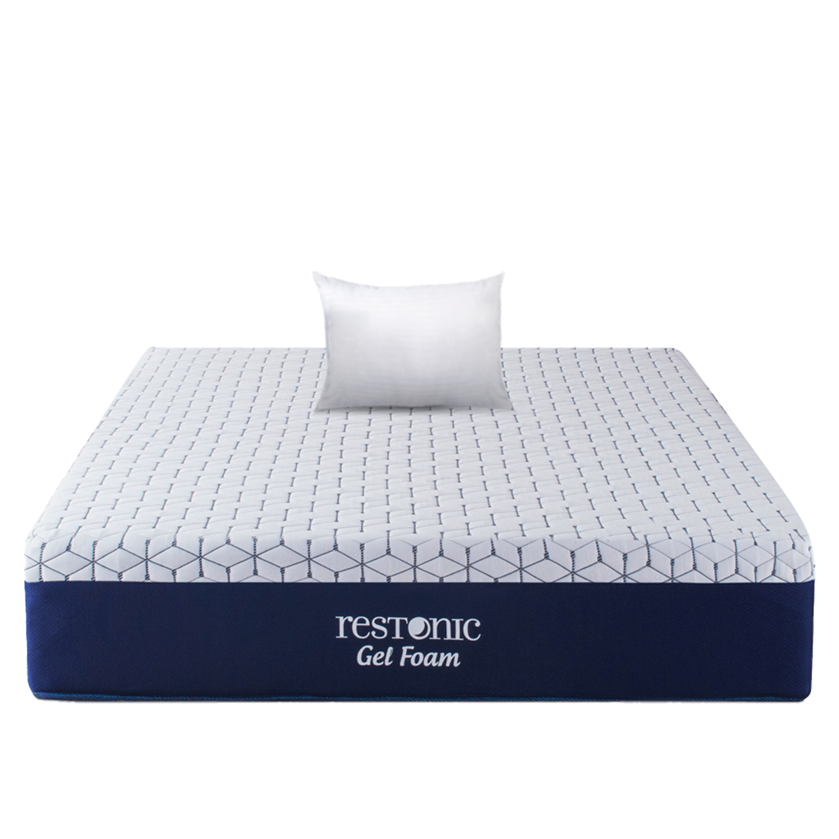 Colchón Restonic Gel Foam Individual + 1 Almohada 