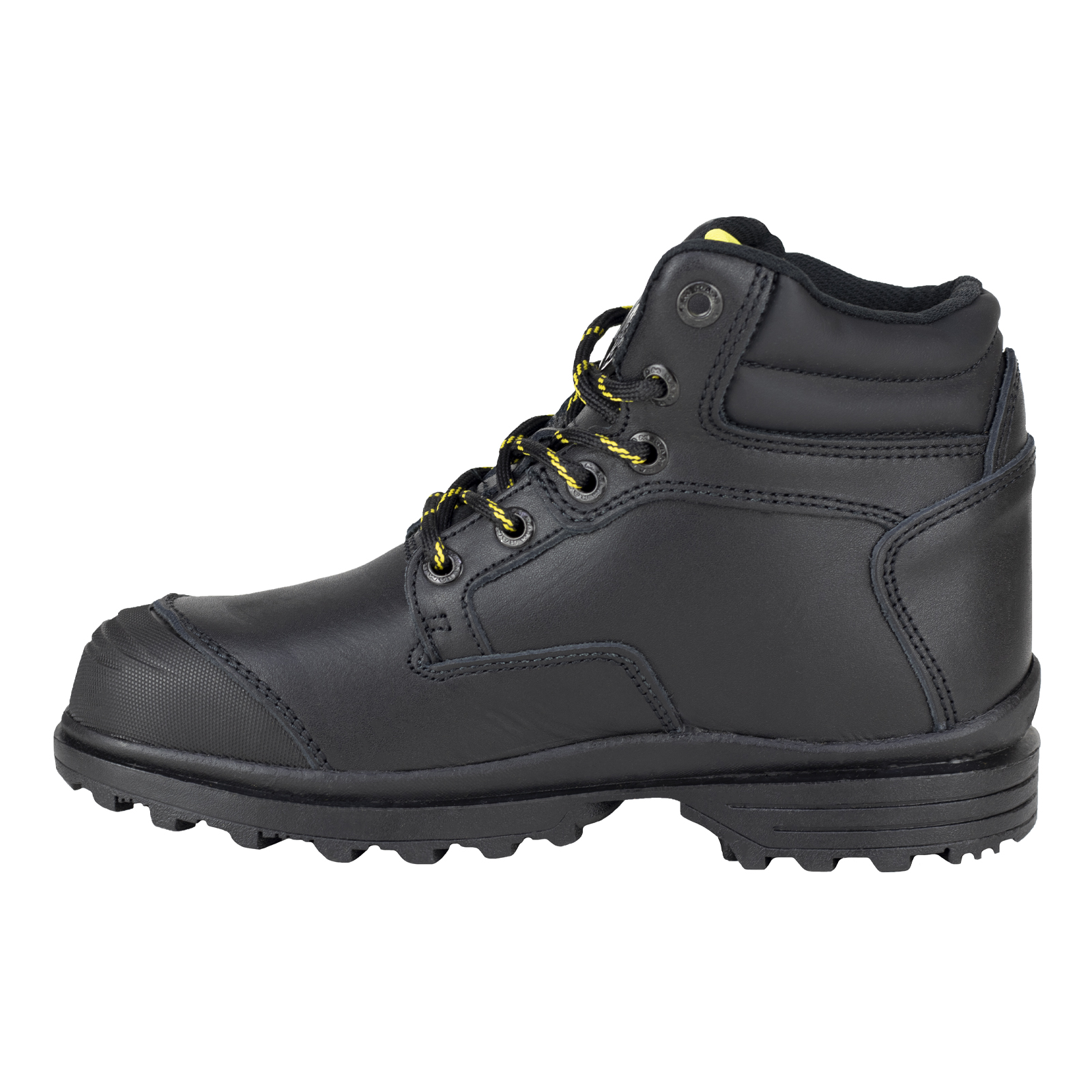 Bota Industriales De Seguridad Ram 9403 Negro Amarillo Casco Acero