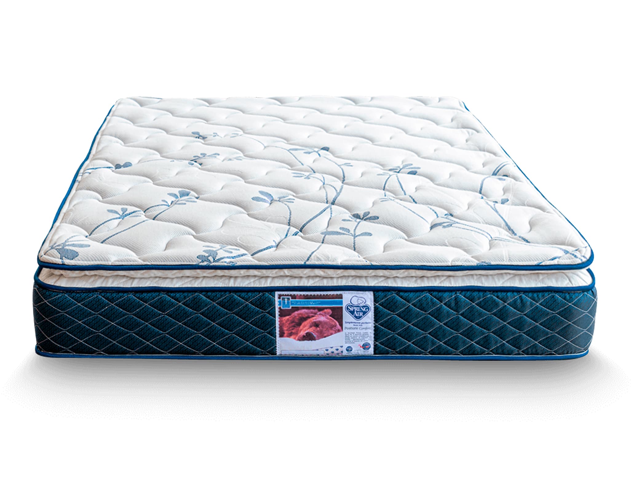 Spring Air Colchon Queen Size Carmín Posture Confort
