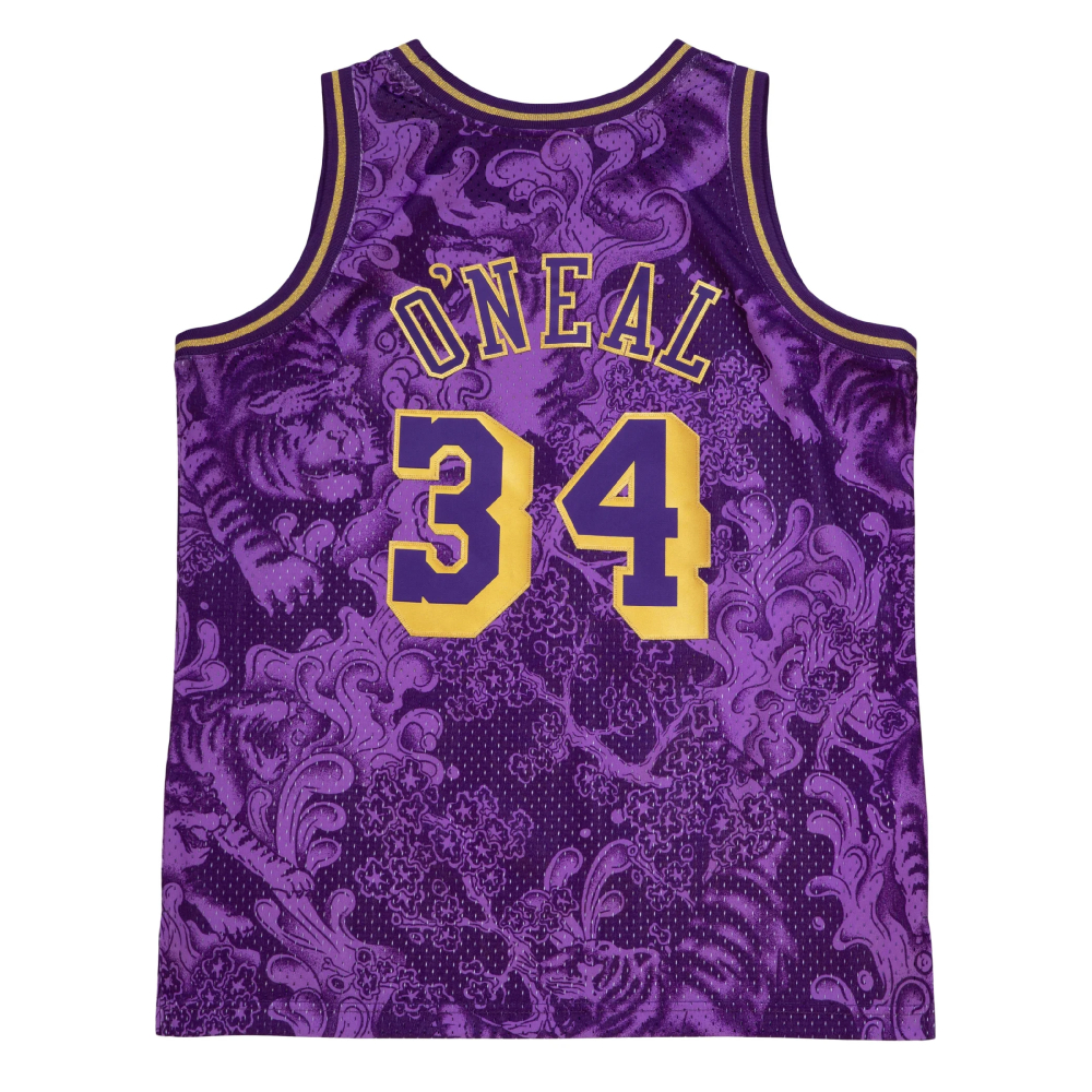 Jersey Mitchell & Ness Angeles Lakers CNY 4.0 Swingman  #MEDIANA TFSM1248