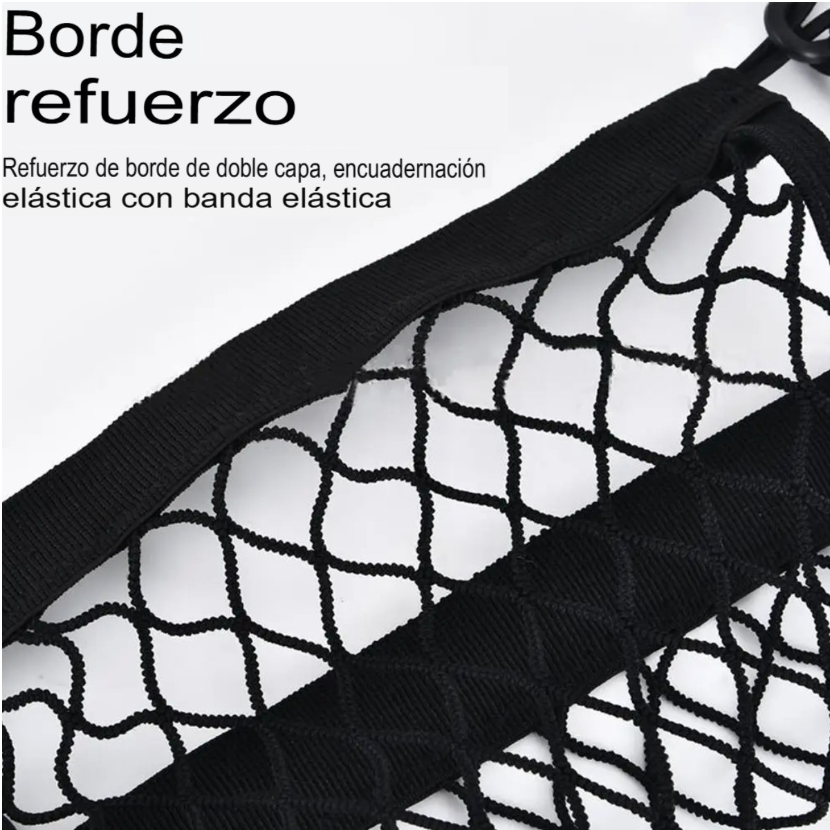 Red carga motocicleta accesorio poliéster alta elasticidad 4 ganchos ajustables giratoria 360
