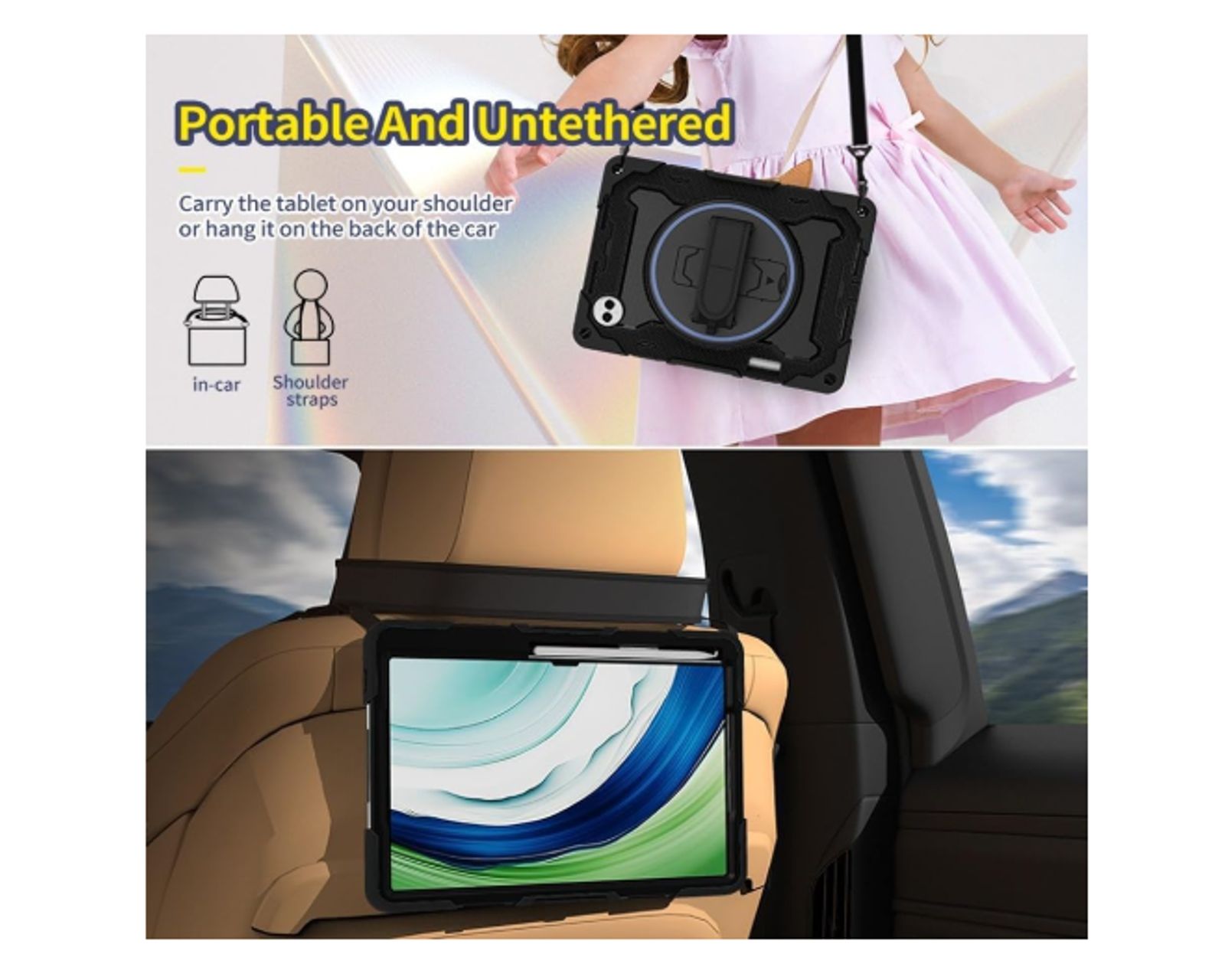 TEKNET Funda Case Para Huawei MatePad Pro 13.2 2023 Rudo