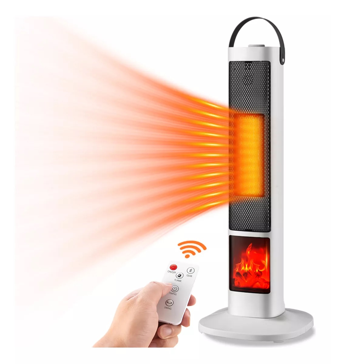 Calefactor Para Hogar Calentador De Aire Eléctrico Ptc 2000w