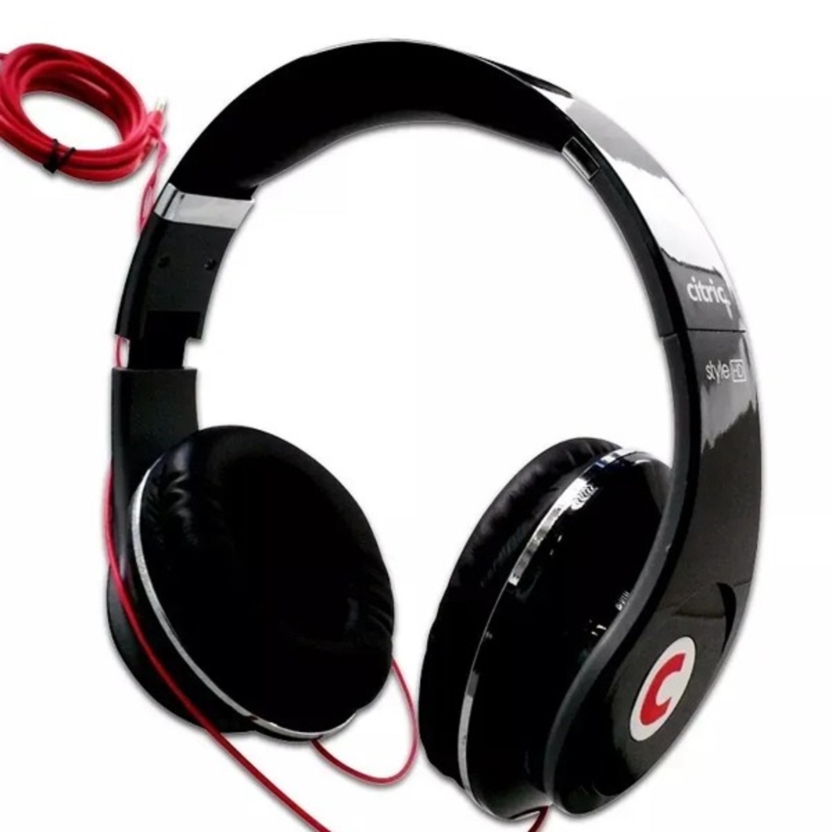 Audífonos Diadema Citric MAX HD Diseño Cómodo Alta Calidad de Sonido Música color Blanco