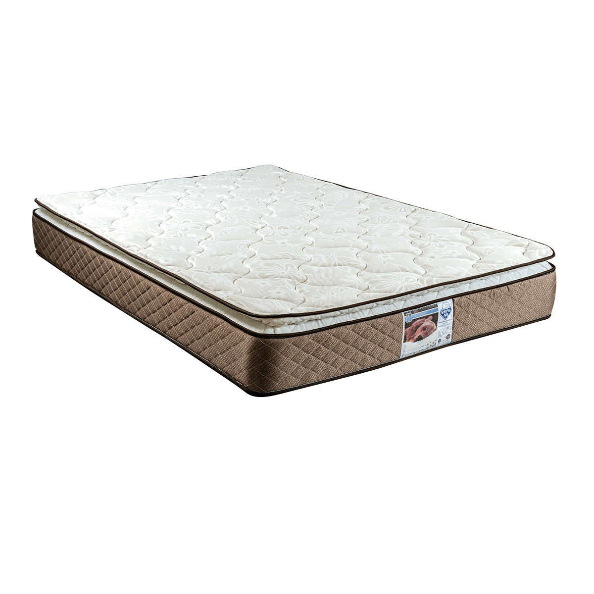 Spring Air Colchon King Size Berkeley Cama Con Máximo Soporte de Firmeza Media