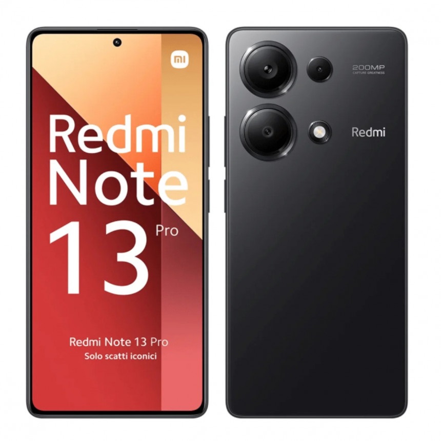 CELULAR Xiaomi Redmi Note 13 Pro 4g 8gb Ram 256gb NEGRO LIBERADO .
