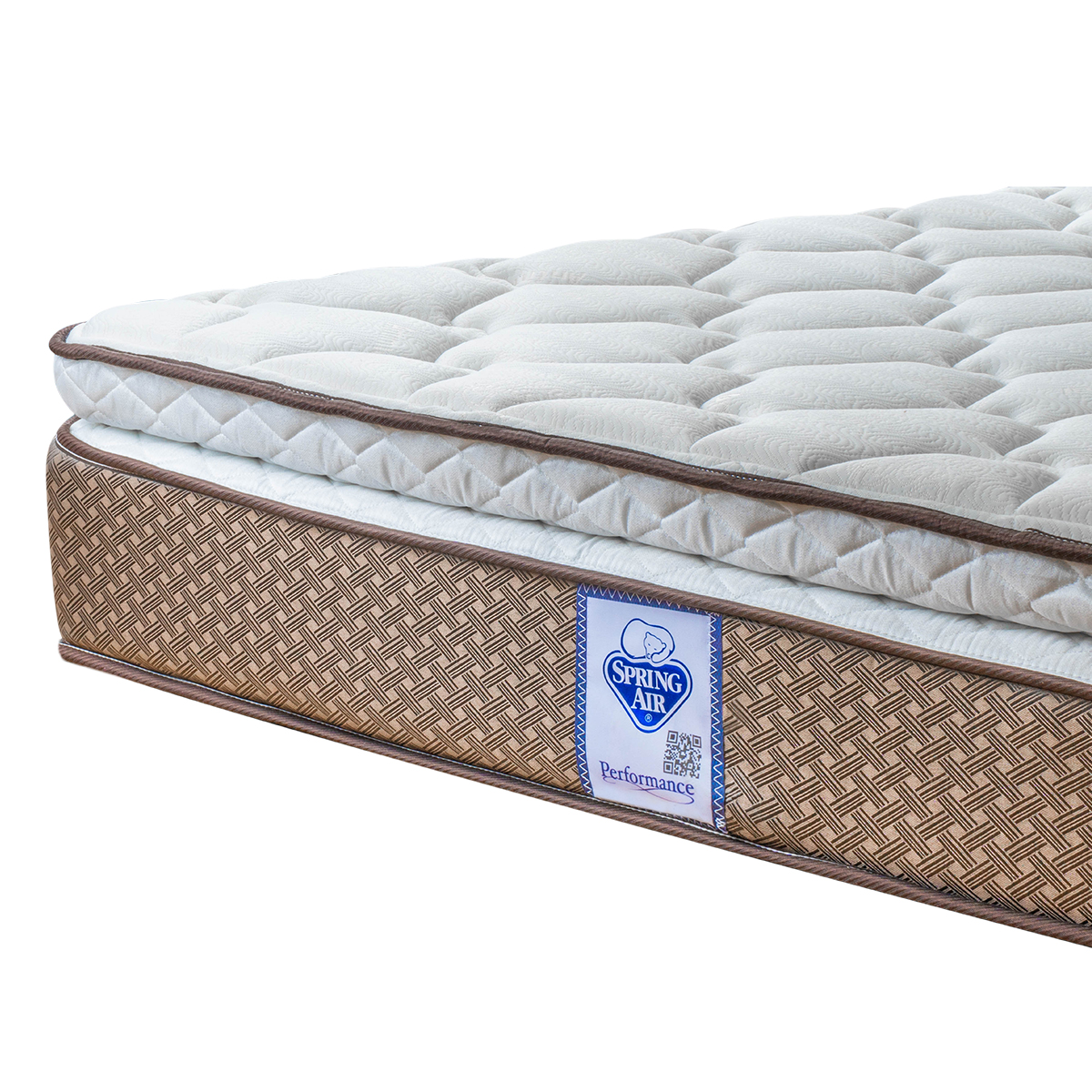 Spring Air Colchón Individual Commander  Con Colchoneta Pillow Confort Firme