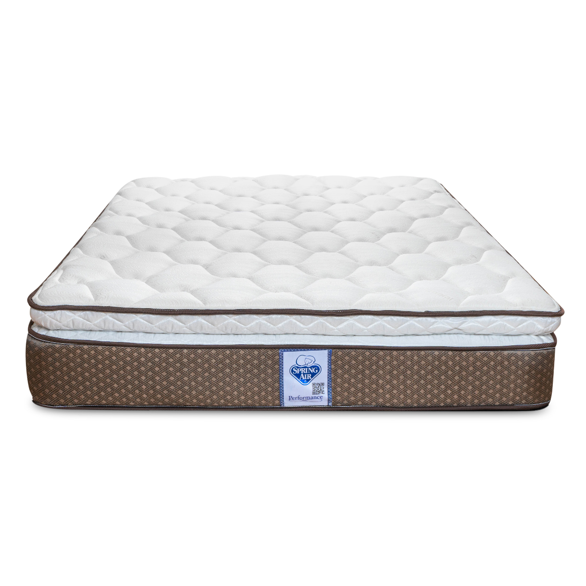 Spring Air Colchón King Size Commander Con Colchoneta Pillow y Soporte Ortopédico Confort Firme 