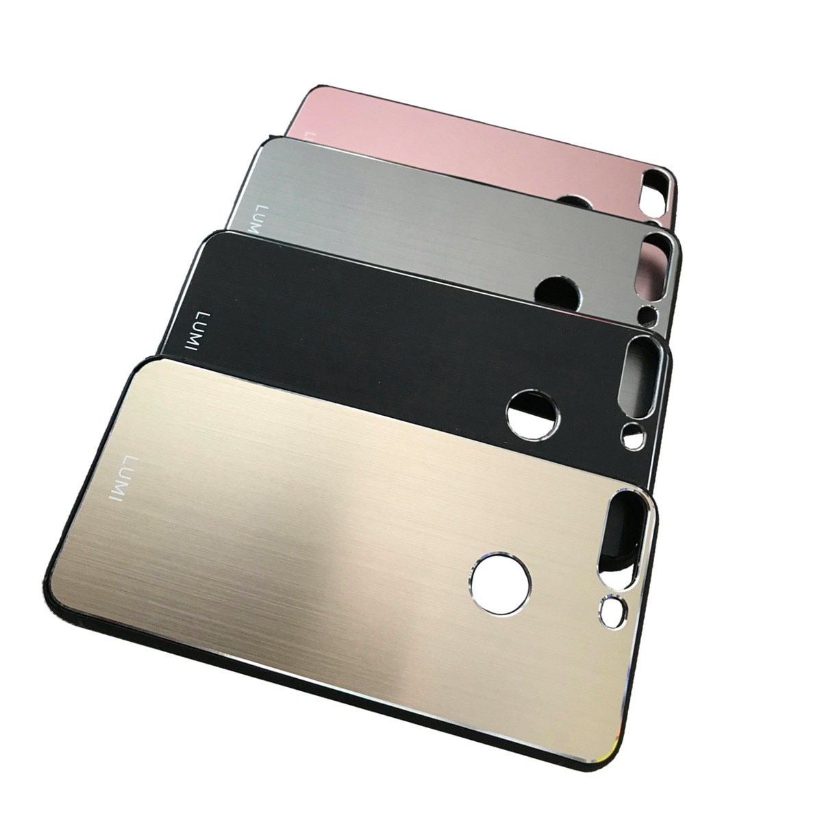Funda Protectora Slim de Aluminio Antiderrapante IPHONE X/XS GRIS