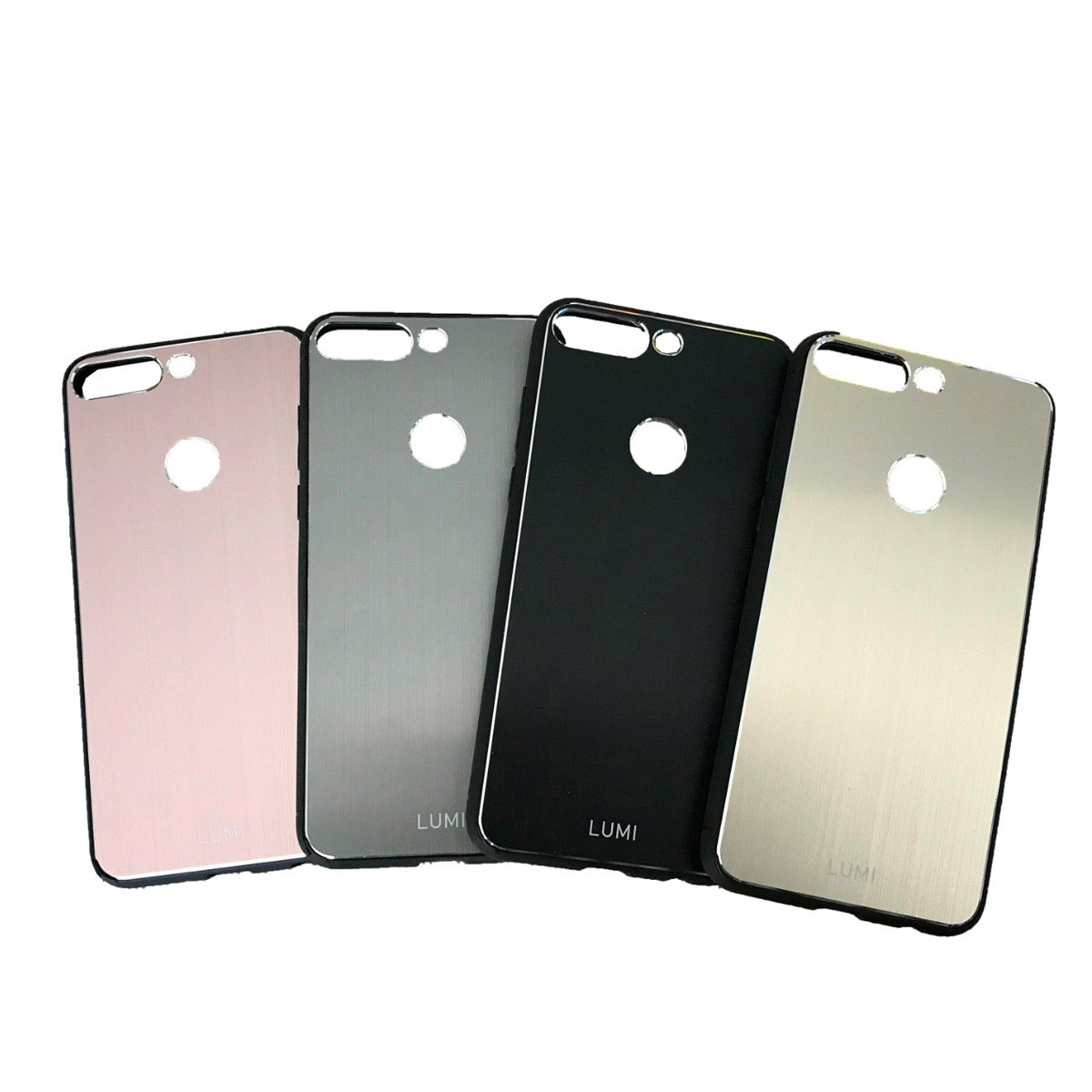 Funda Protectora Slim de Aluminio Antiderrapante IPHONE X/XS GRIS