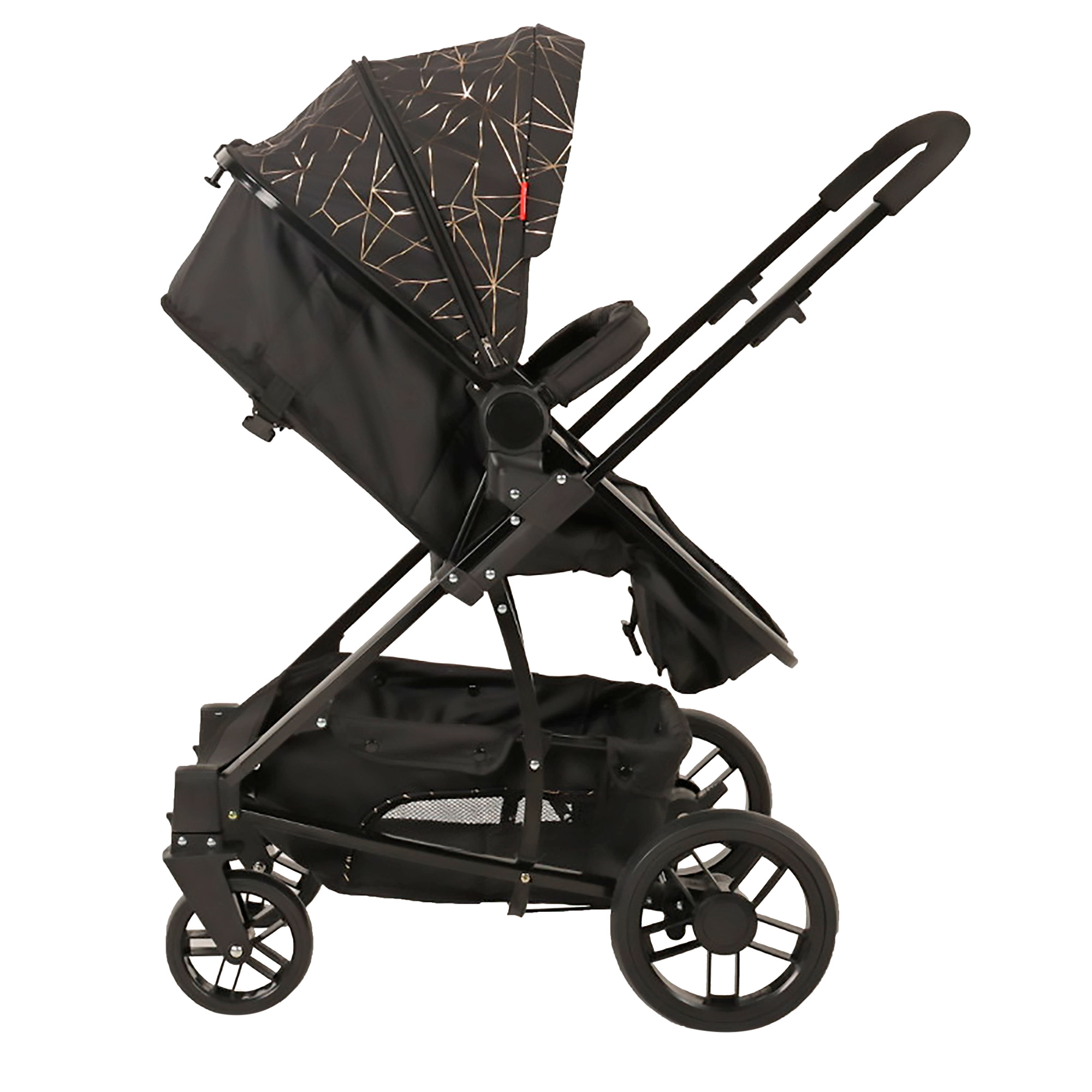 Carriola De Paseo D'bebé Lulú Travel System Sistema De Viaje Color Negro