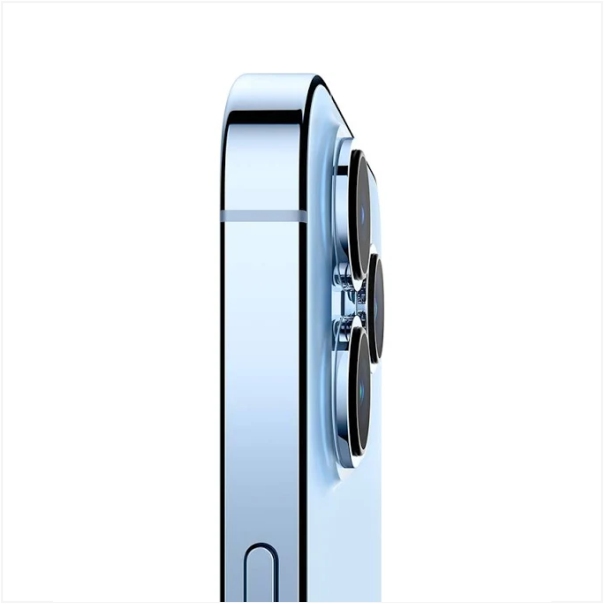 Apple iPhone 13 Pro Max Azul 256 GB Reacondicionado + Audífonos Airpods 4 de regalo con calidad premium.