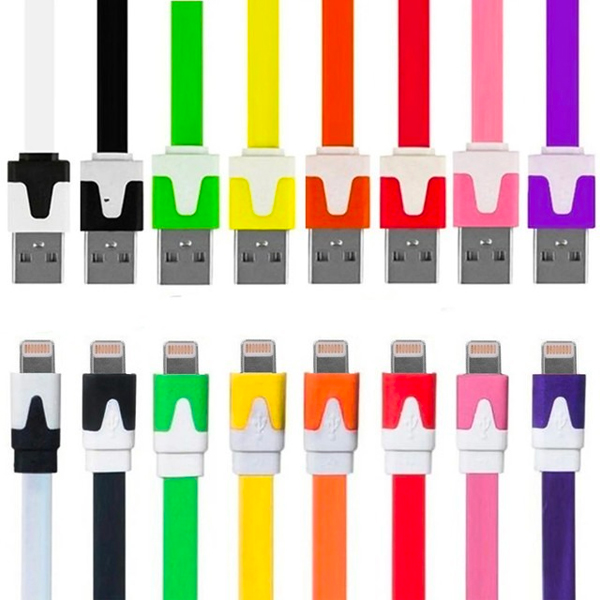 Cable Lightning Citric 1 Metro Compatible iPhone 6 Color Rosa