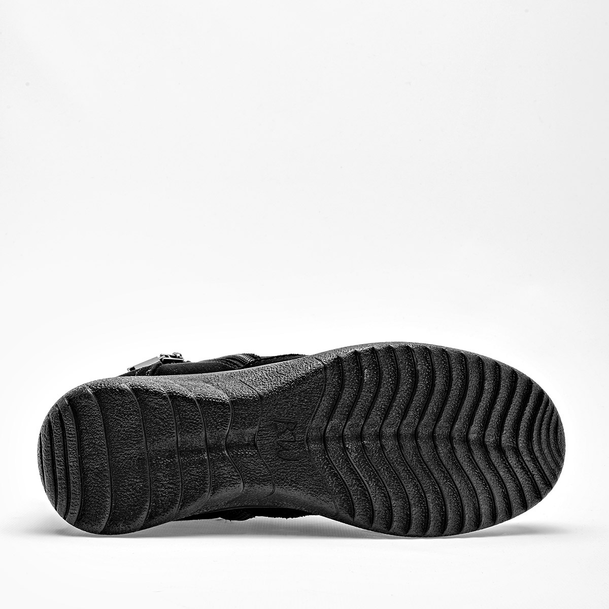 Bon Wild Shoes Botin Casual Gamuza Mujer Plataforma 4cm Tubo 10cm Color Negro E9