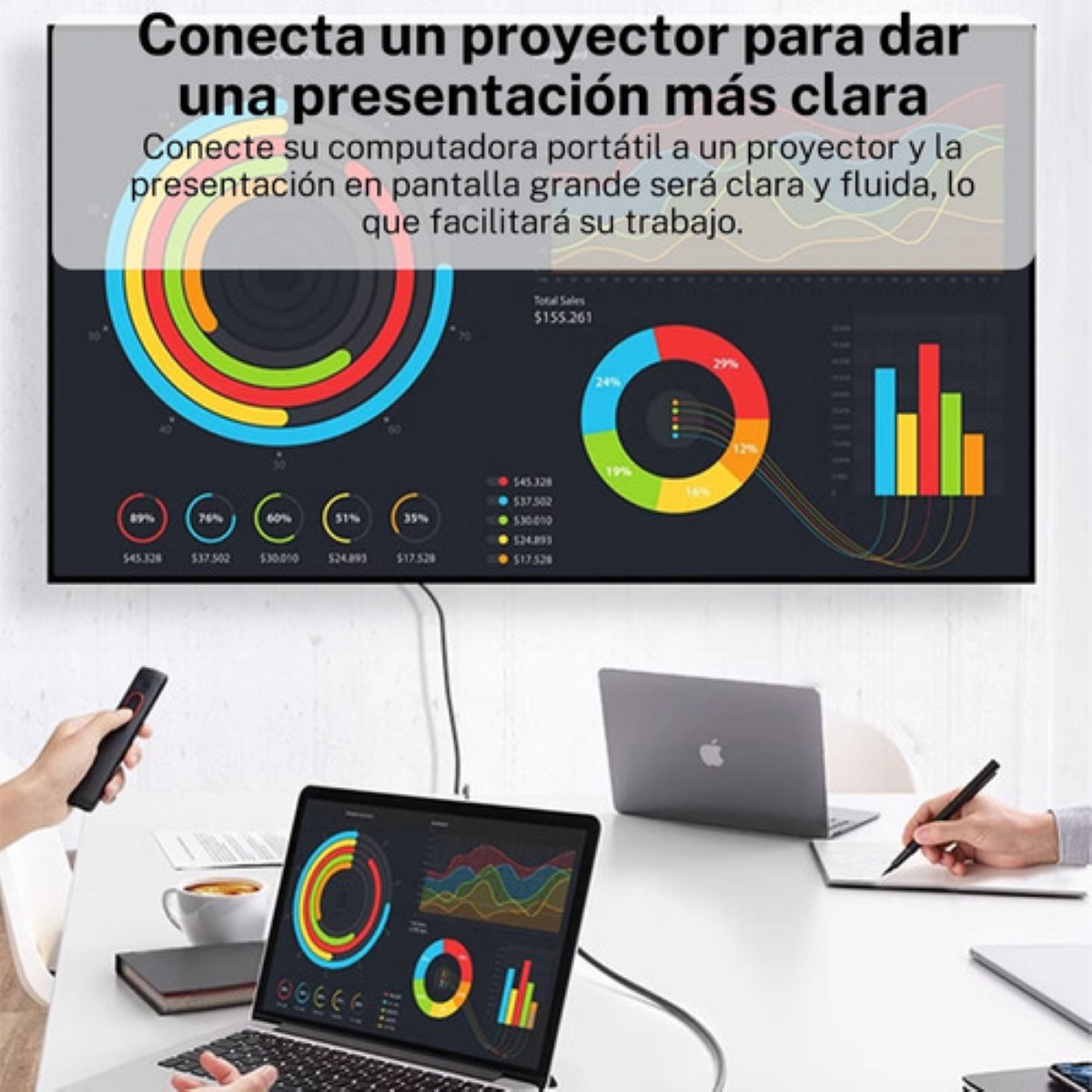 Cable 10 Metros 4k Blindado Uso Rudo Alta Calidad NEGRO AZUL