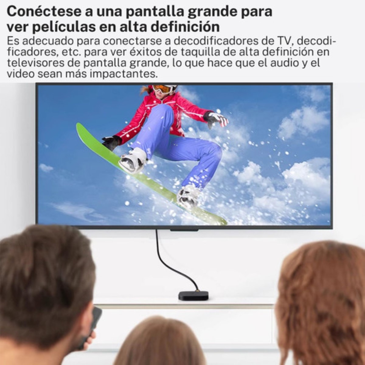 Cable 10 Metros 4k Blindado Uso Rudo Alta Calidad NEGRO AZUL