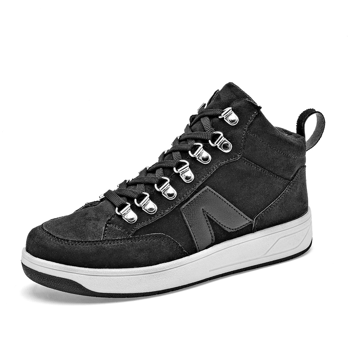 Coshi Coshi Tenis Casual Mujer En Gamuza Color Negro E9