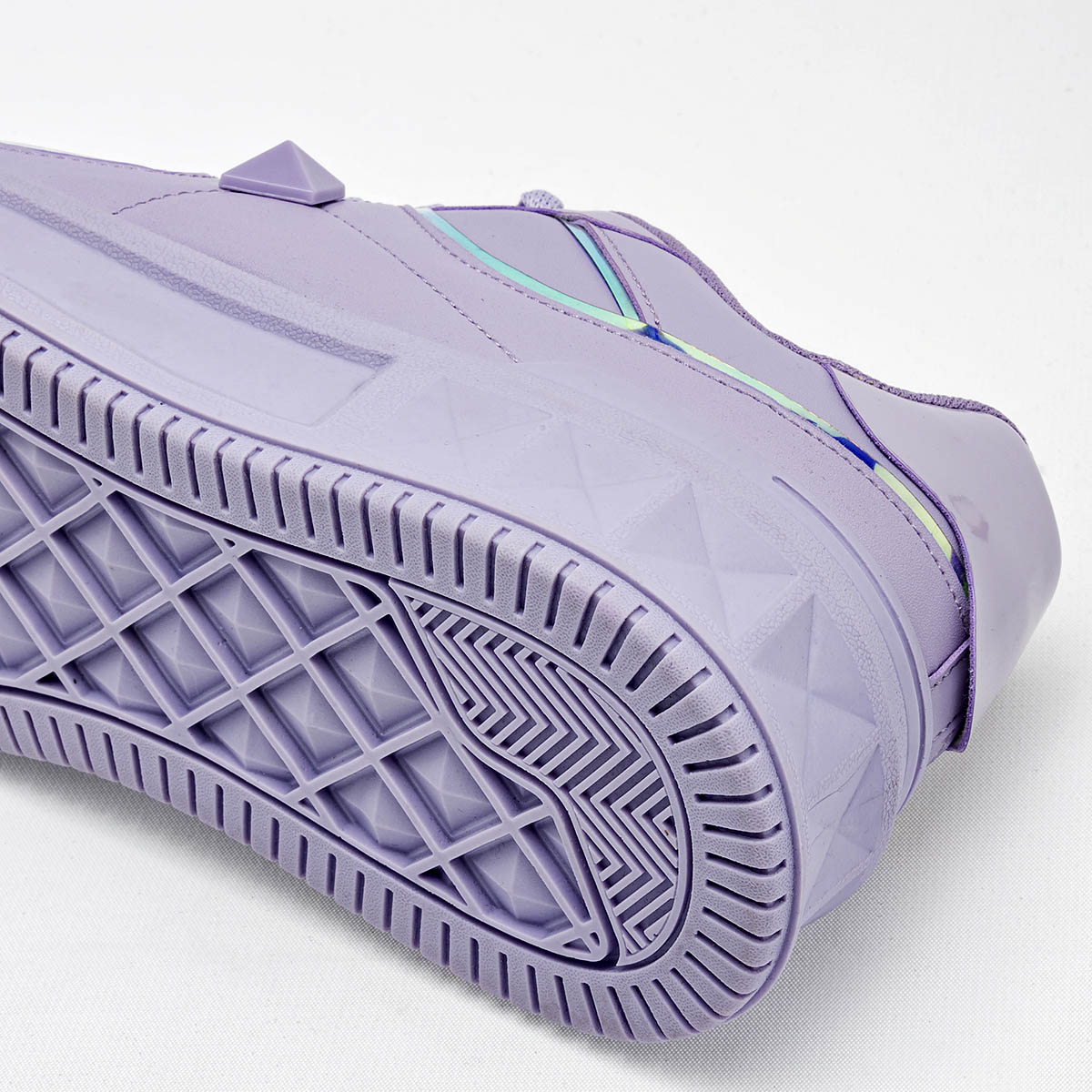 Stars of the World Tenis Casual Mujer de plataforma 4 cm Color Morado E9