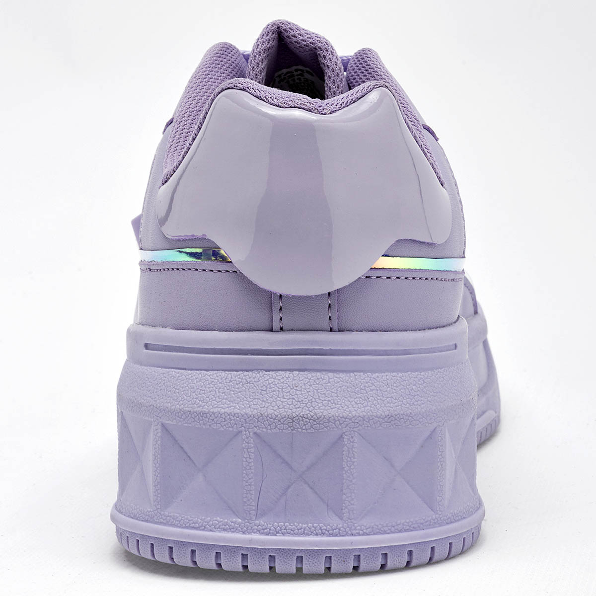 Stars of the World Tenis Casual Mujer de plataforma 4 cm Color Morado E9