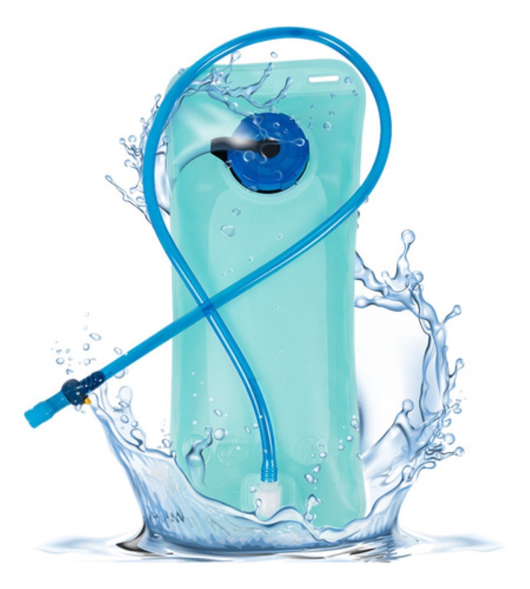 Bolsa De Agua Hidratación 2 L Para Mochila De Hidratación AZUL