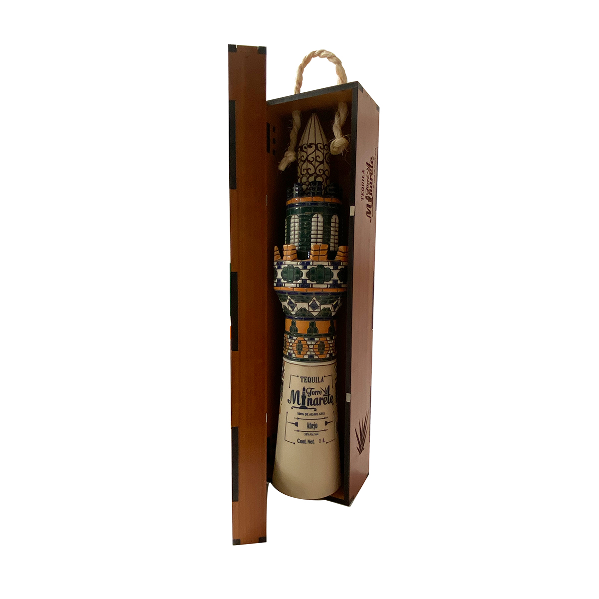 Tequila Artesanal Torre Miranete Añejo 1L