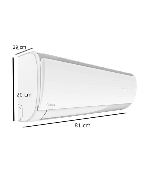 Aire Acond Minisplit Midea MAS12C1FFV 12,000 BTUS, Solo Frio 110V Inverter ENDY35