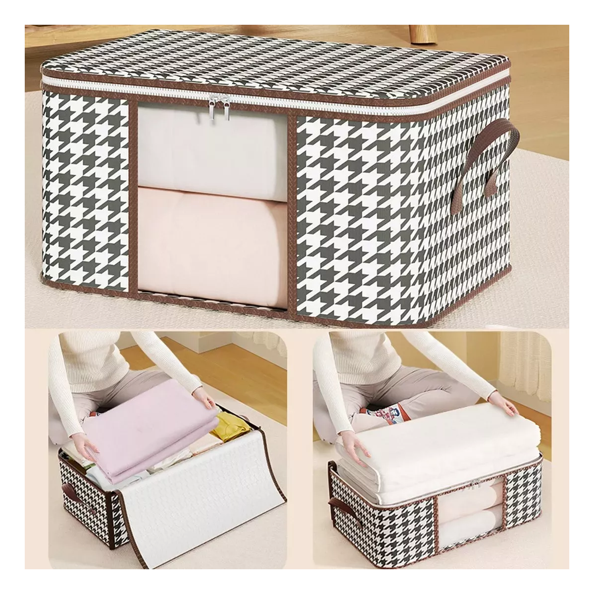 Caja De Almacenamiento Organizadora Ropa 6Pzs